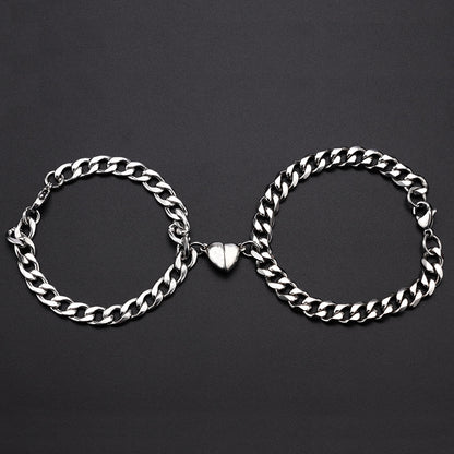 Magnetic Love Bracelets for Couples