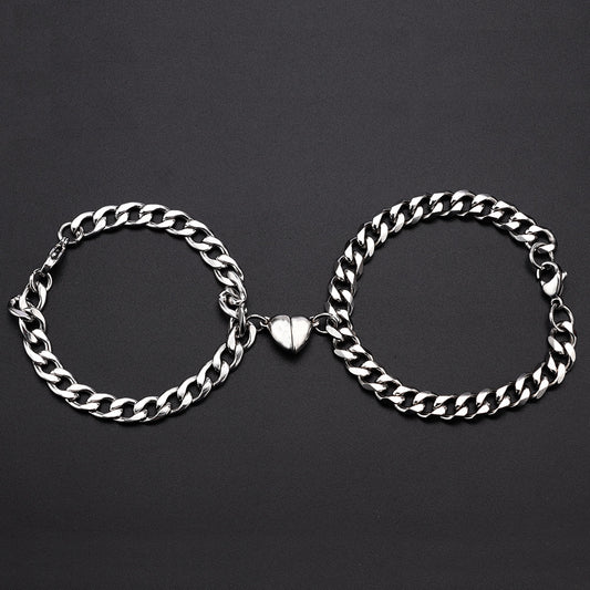 Magnetic Love Bracelets for Couples