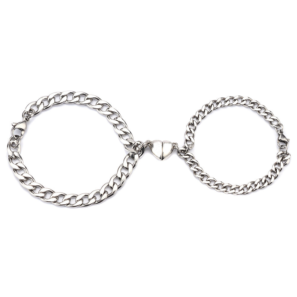 Magnetic Love Bracelets for Couples