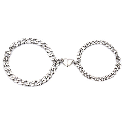 Magnetic Love Bracelets for Couples