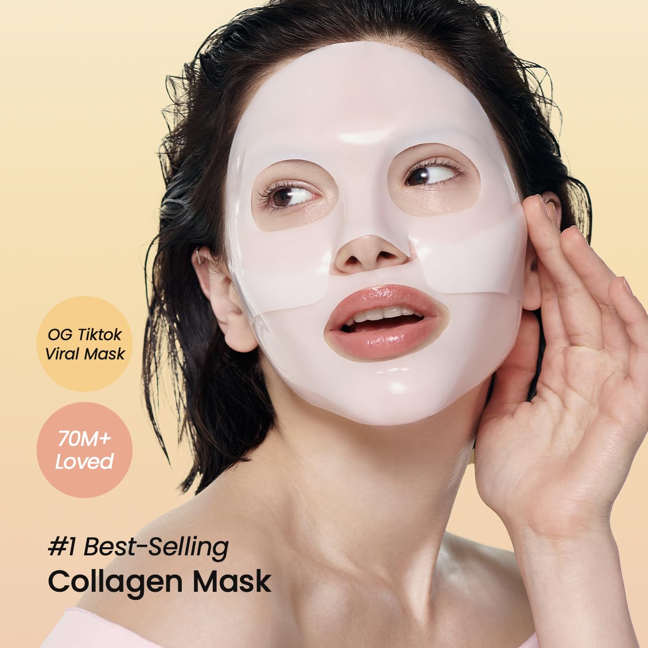 BIODANCE Overnight Collagen Mask – Hydrating, Plumping, Pore Care (4 Pack)