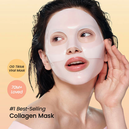 BIODANCE Overnight Collagen Mask – Hydrating, Plumping, Pore Care (4 Pack)