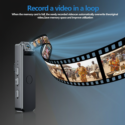 Mini Smart Clip Camera – Caméra compacte, discrète et performante